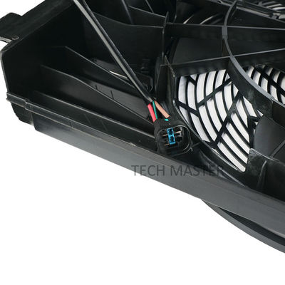 BMW E53 X5 5 ব্লেড এসি রেডিয়েটর কনডেনসার ফ্যান 64546921381 64546921940