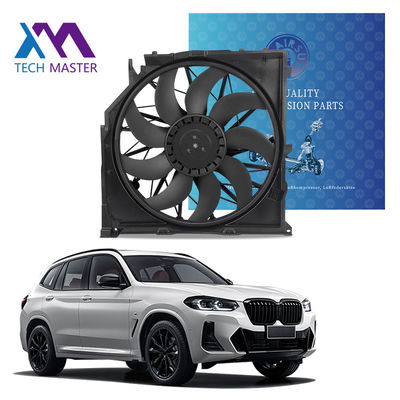 400W ইলেকট্রিক কার রেডিয়েটর কুলিং ফ্যান 64546921940 জন্য BMW X5 E53 1999-2006 4.4L
