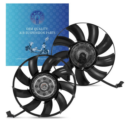 LR025965G 12V অটোমোবাইল রেডিয়েটর কুলিং ফ্যান বিল্ট ইন ফিউজ স্প্রিং টাইপ সহ