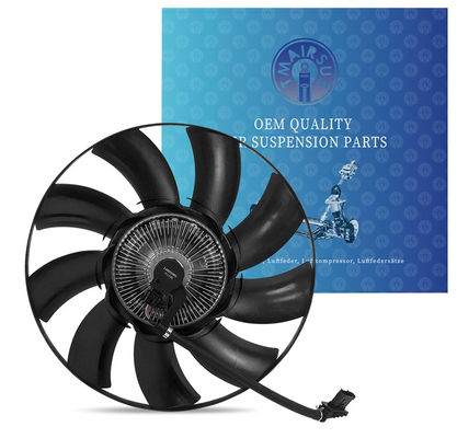LR025965G 12V অটোমোবাইল রেডিয়েটর কুলিং ফ্যান বিল্ট ইন ফিউজ স্প্রিং টাইপ সহ