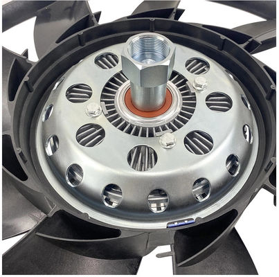 LR025965G 12V অটোমোবাইল রেডিয়েটর কুলিং ফ্যান বিল্ট ইন ফিউজ স্প্রিং টাইপ সহ