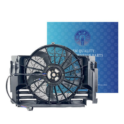 স্প্রিং টাইপ অটো কুলিং ভ্যান প্লাস্টিক 400W রেডিয়েটরের জন্য প্রধান এবং অক্জিলিয়ারী ফ্যান কুলিং ফ্যান 64546921381 64546921940