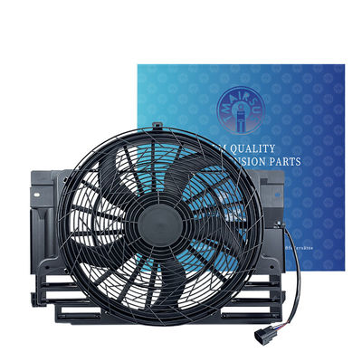 স্প্রিং টাইপ অটো কুলিং ভ্যান প্লাস্টিক 400W রেডিয়েটরের জন্য প্রধান এবং অক্জিলিয়ারী ফ্যান কুলিং ফ্যান 64546921381 64546921940