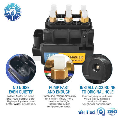 Audi A6C7 A8D4 Bentley Mulsanne Solenoid ভালভ 4H0616013 4G0616005C 4H0616005C এয়ার সাসপেনশন কম্পোনেন্ট কম্প্রেসার পাম্প যন্ত্রাংশের জন্য ভালভ ব্লক