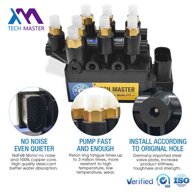 4M0616013A Air Suspension Solenoid Valve Block for Audi Q7 4M VW Touareg Porsche Cayenne 9Y Bentley Bentayga Control Valve Unit