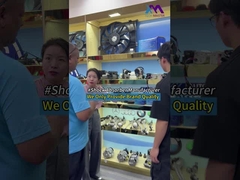 অনেক গ্রাহক টেক মাস্টার, শক শোষক প্রস্তুতকারকের সাথে দেখা করেন