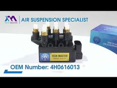 টেক মাস্টার TMAIRSUS Q7 Touareg Cayenne Bentayga 4M0616013A 4M081670 এর জন্য বায়ু সাসপেনশন ভালভ ব্লক
